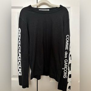 Comme des Garcons x Good Design Shop black long sleeve size x small